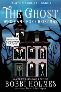 Paperback The Ghost Who Came for Christmas [Large Print] Book