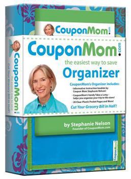 Hardcover CouponMom Organizer: Pattern [With Clear-Plastic Pocket Pages, Tabs and Labels and Booklet and Accessory Bag, Take-A-Long] Book