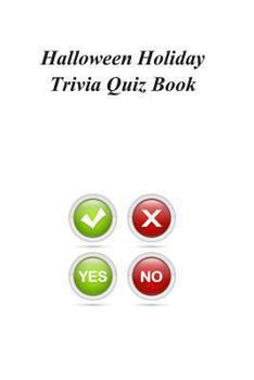 Paperback Halloween Holiday Trivia Quiz Book