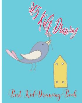 Paperback 365 Kid's Drawing: The Best Kid Drawing Book