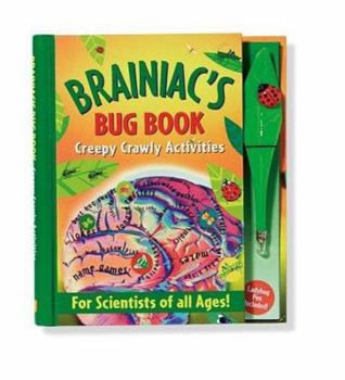 Spiral-bound Brainiac's Bug Book: Creepy Crawly Activities [With Ladybug Pen] Book