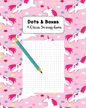 Paperback Dots & Boxes A Classic Strategy Game: Large and Small Playing Squares, Big Book Dot to Dot Grid, Game of Dots, Boxes, Dot and Line, Pigs in a Pen, Bla Book