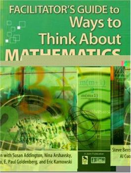 Paperback Facilitator's Guide to Ways to Think about Mathematics Book