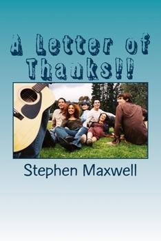 Paperback A Letter of Thanks!!: I'm so thankful I knew you!! Book