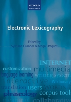 Hardcover Electronic Lexicography Book