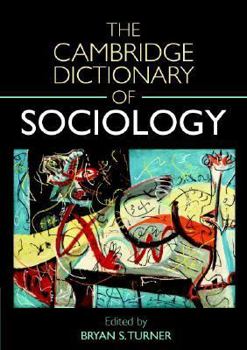 Paperback Cambridge Dictionary of Sociology Book