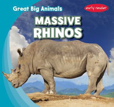 Paperback Massive Rhinos Book