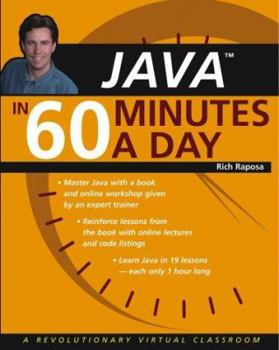 Paperback Java in 60 Minutes a Day Book