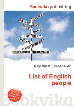 Paperback List of English People Book