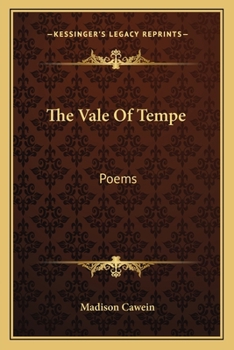 Paperback The Vale Of Tempe: Poems Book