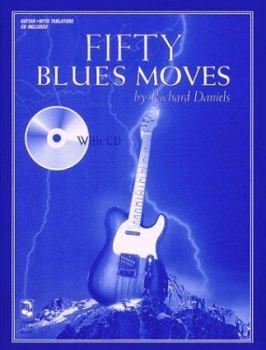 Paperback Fifty Blues Moves [With CD (Audio)] Book