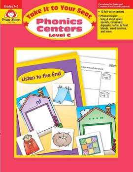 Phonics Centers, 1-2 (Take It to Your Seat) - Book  of the Take it to Your Seat