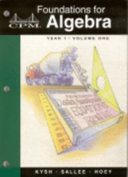 Hardcover Foundations for Algebra: Year 1 Book