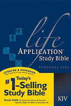 Paperback Life Application Study Bible KJV, Personal Size Book