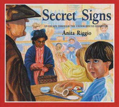 Paperback Secret Signs: Along the Underground Railroad Book