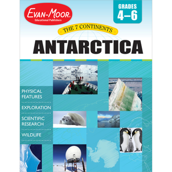 Paperback 7 Continents: Antarctica, Grade 4 - 6 Teacher Resource Book
