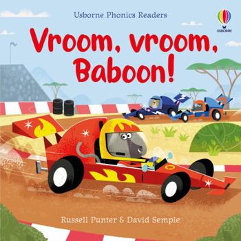 Paperback Vroom, vroom, Baboon! Book