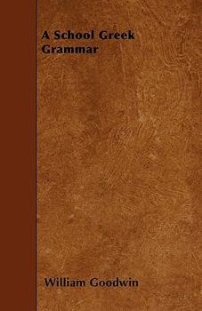 Paperback A School Greek Grammar Book