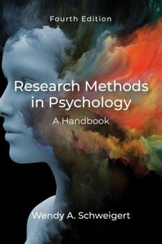 Paperback Research Methods in Psychology: A Handbook, Fourth Edition Book