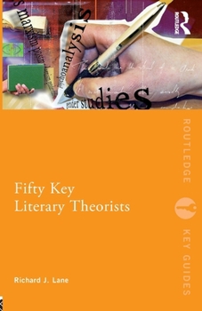 Paperback Fifty Key Literary Theorists Book