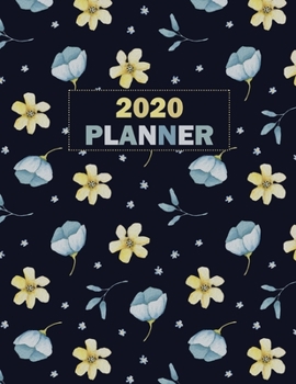 2020 Planner: Weekly Floral Planner With Mind Maps