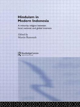 Hardcover Hinduism in Modern Indonesia (Curzon in Association With Iias, 8) Book