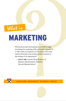 Hardcover What Is Marketing? Book