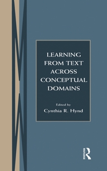Hardcover Learning From Text Across Conceptual Domains Book