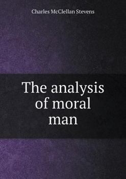 Paperback The analysis of moral man Book