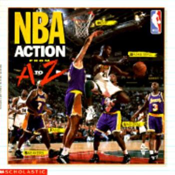 Paperback Nba Action From A To Z Book