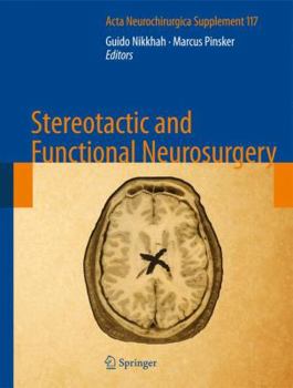 Hardcover Stereotactic and Functional Neurosurgery Book