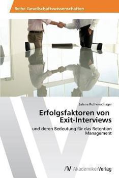 Paperback Erfolgsfaktoren von Exit-Interviews [German] Book