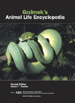 Hardcover Grzimek's Animal Life Encyclopedia: Reptiles Book