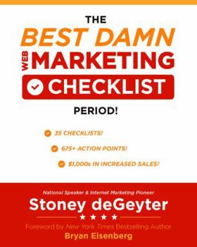 Paperback The Best Damn Web Marketing Checklist, Period! Book
