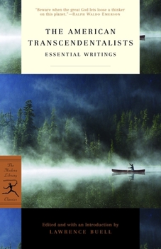 Paperback The American Transcendentalists: Essential Writings Book