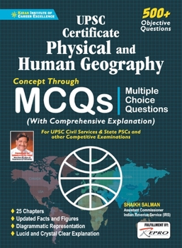 Paperback Physical & Human Geography MCQ Book