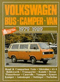 Paperback Volkswagon Bus Camper Van 1979-89 Book