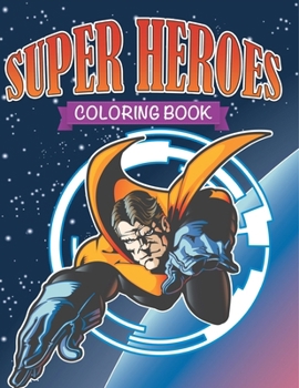 Paperback Super Heroes Coloring Book
