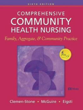 Hardcover Comprehensive Community Health Nursing: Family, Aggregate and Community Practice Book