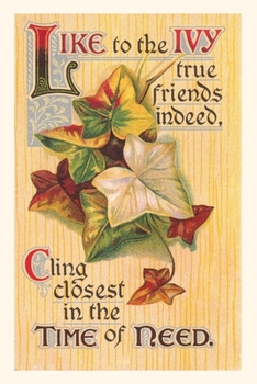 Paperback Vintage Journal Cling to Friends Book