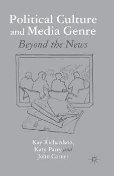 Paperback Political Culture and Media Genre: Beyond the News Book