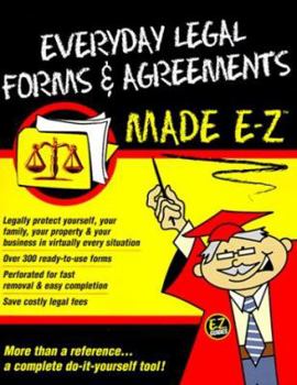 Paperback Ever(y)Day Legal Forms and Agreements Made E-Z Book