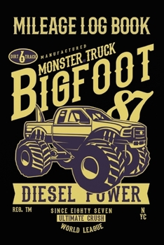 Mileage Log Book: Mileage Logger - Mileage Counter For Car - Vehicle Mileage Journal - Mileage Notebook