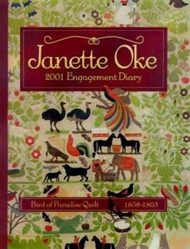 Hardcover Janette Oke 2001 Engagement Diary Book