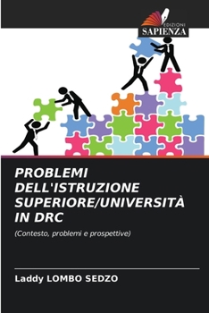Paperback Problemi Dell'istruzione Superiore/Università in Drc [Italian] Book