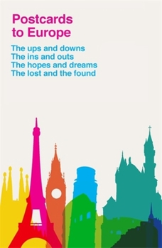 Paperback Postcards to Europe Book