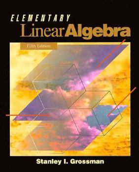 Hardcover Elementary Linear Algebra Book