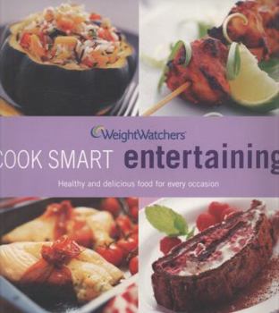 Paperback Weight Watchers Cook Smart Entertaining Book
