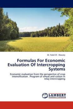 Paperback Formulas for Economic Evaluation of Intercropping Systems Book