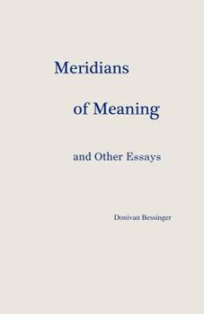 Paperback Meridians of Meaning and Other Essays Book